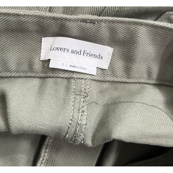 Lovers and Friends Issa Pants in Army Green - Picture 5 of 5